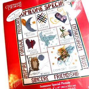 Candamar Designs #51458 "Someone Special" Counted Cross Stitch Kit NEW Sealed